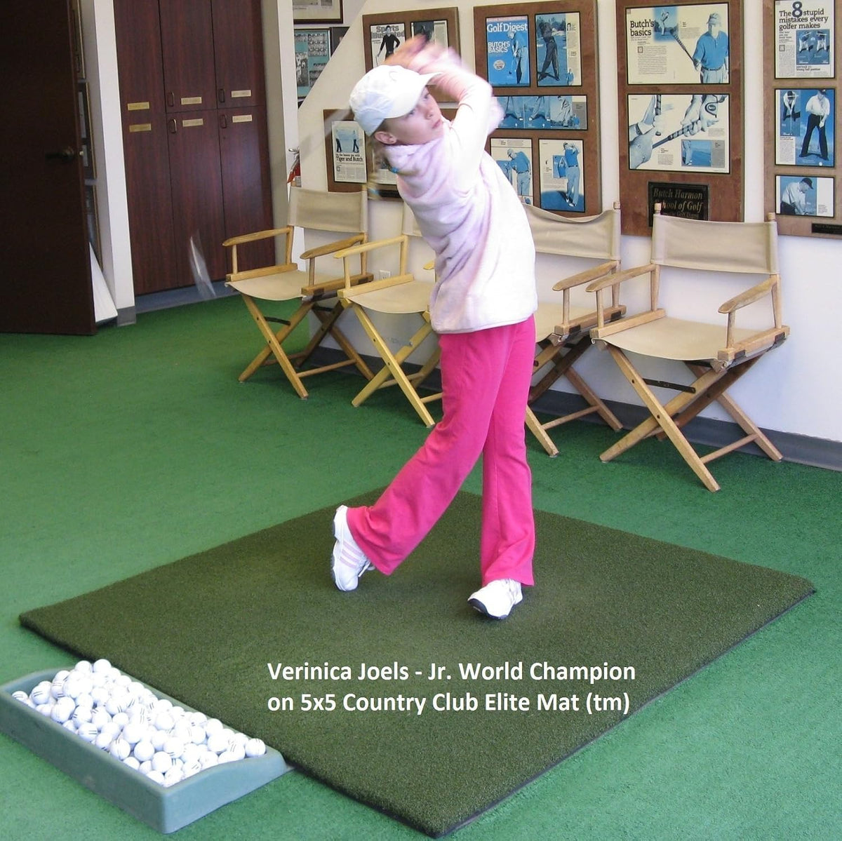 Country Club Elite 4X5-Foot Commercial Golf Practice Mat — product view 9