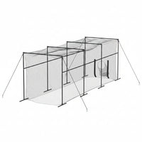Baseball Batting Cage Built for Serious Practice, 40ft Heavy-Duty Frame, Weatherproof Net, Pitching Machine Ready — product view 7