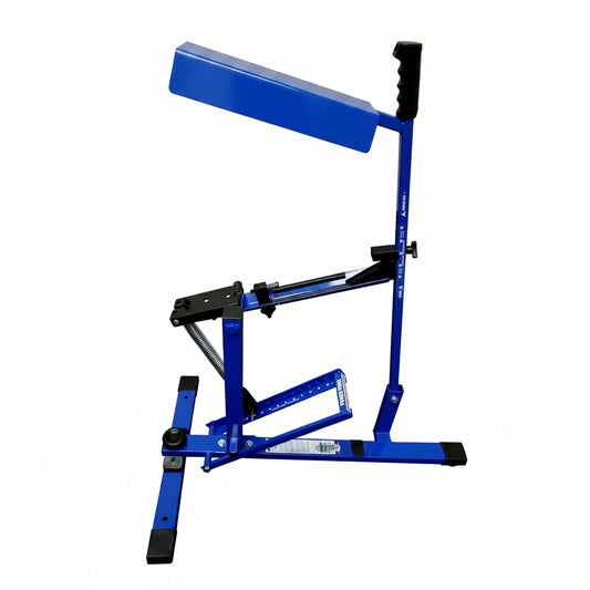 Blue Flame Pitching Machine – Manual Baseball & Softball Trainer, Throws up to 60 MPH, Youth & Adult Practice Tool