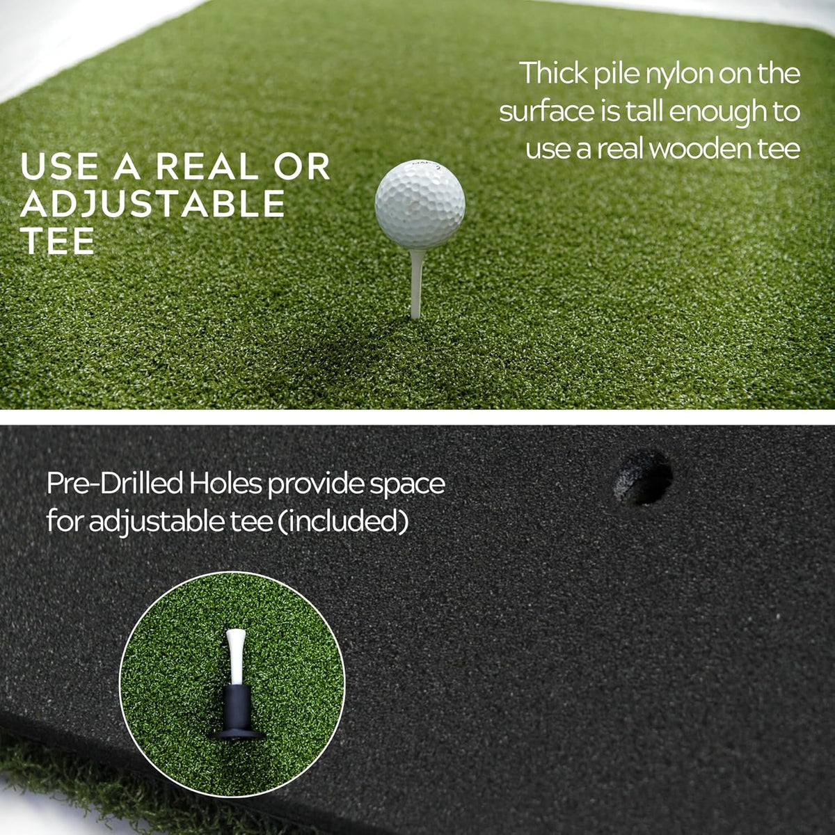 Country Club Elite 4X5-Foot Commercial Golf Practice Mat — product view 6
