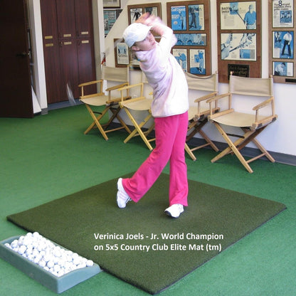 Country Club Elite 4X5-Foot Commercial Golf Practice Mat — product view 9